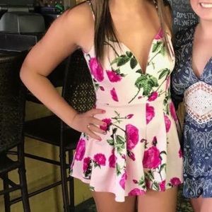 Floral Romper